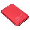 2.5in SATA to USB 3.0 Hard Drive Enclosure, Portable External Hard Disk Box for Laptop Desktop, USB 3.0 SSD Enclosure with Data Cable Storage Bag, Fast 5Gbps Transfer Speed for PC (Red) view 3