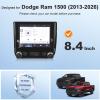 (2-Pack) BSTW for Ram 8.4-In Screen Protector for 2013-2026 Dodge Ram 1500 2500 3500 Uconnect 5 Nav Pickup Truck Display for Ram 1500 Accessories 9H Tempered Glass Protective Film (Ram 8.4-In HD 2PCS) view 3