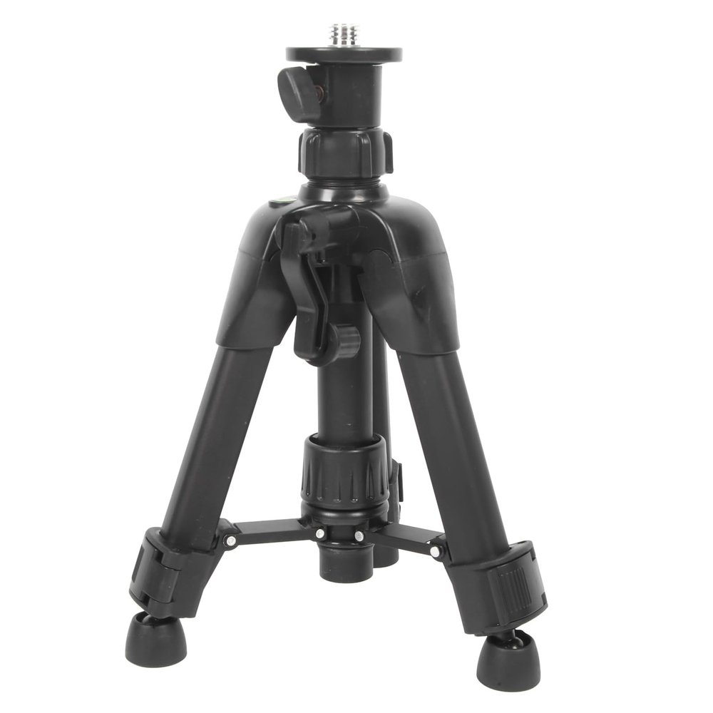 Jeanoko Level Tripod, Adjustable Aluminum Alloy Leveling Tripod Stand with 3 Way Stabilizer for Construction and Surveying