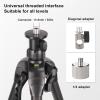 Jeanoko Level Tripod, Adjustable Aluminum Alloy Leveling Tripod Stand with 3 Way Stabilizer for Construction and Surveying view 3