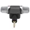 SUNGOOYUE Mini Stereo Microphone, Black ABS, Dual Channel Recording, 3.5mm Gold Plated LShape Plug, Lightweight 11g, for Mobile Phones, Tablets, Laptops (4 Poles) view 3