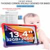 AKNICI Case for DOOGEE Tab G6 Max/TABWEE T60 Pro/TECLAST T65 Plus/TECLAST T65/ OSCAL PAD 200 Tablet 13.4 Inch, Soft Silicone Heavy Protective Cover with Adjustable Kickstand, Rainbow view 4