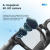AI Smart Glasses with 4K Camera, Bluetooth Video Recording Sunglasses, Real-Time Translator for 100+ Languages, ChatGPT Voice Assistant Wearable, Hands-Free Photo Capture, Flash Light, Music & Calls view 4