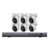 8-Channel NVR Security System with Six 4MP IP Cameras, 2TB Hard Drive, Model KIT-PVN8C6-2TB view 1