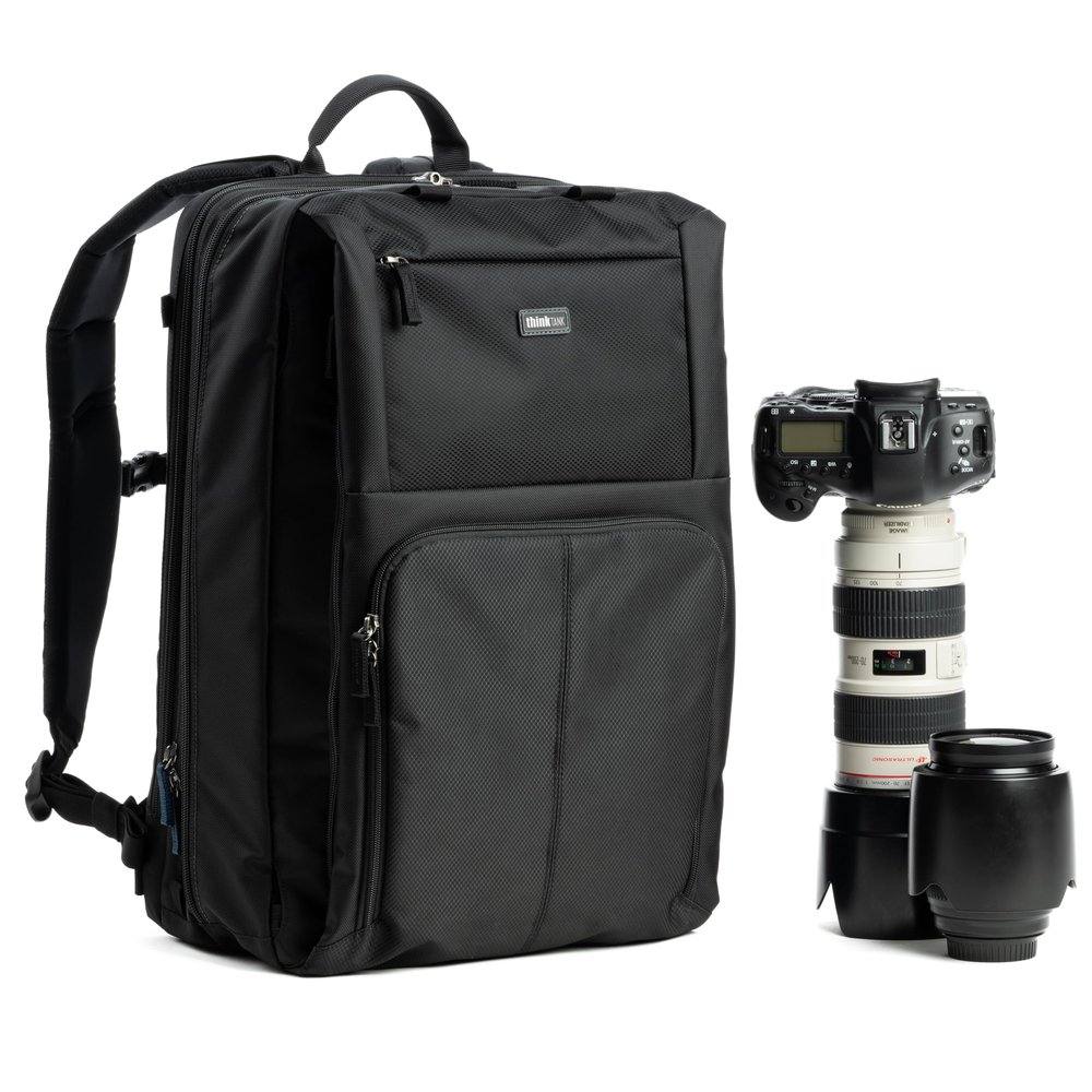 Think Tank Shape Shifter 37L Camera Backpack, Expandable/Compressibe, 33-37 Liters, Multiple Camera Storage, for Traveling Photographers and Photojournalists (Black)