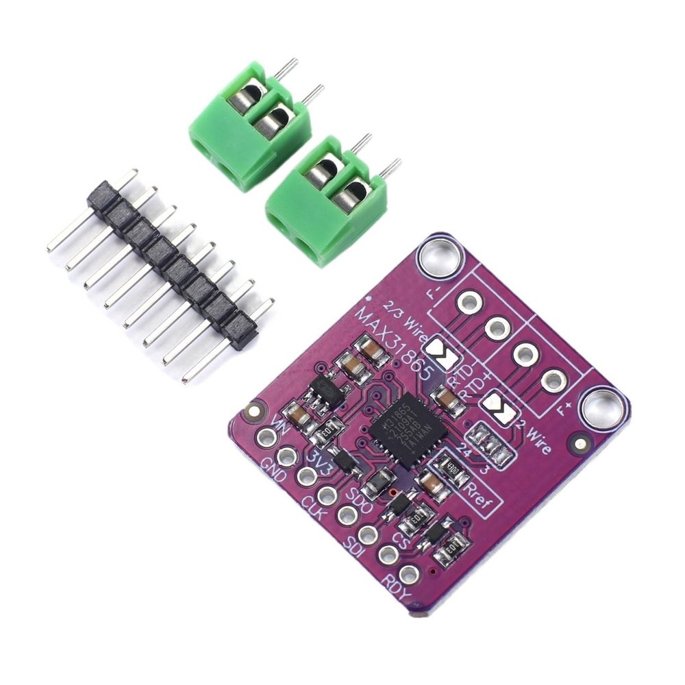 1pcs MAX31865 PT100 to PT1000 RTD-to-Digital Converter Board Temperature Thermocouple Sensor Amplifier Module 3.3V/5V