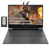 HP Victus 15.6" FHD 144Hz Gaming Laptop, AMD Ryzen 5-7535HS, 32GB DDR5 RAM, 2TB PCIe SSD, AMD Radeon RX 6550M, Backlit Keyboard, Wi-Fi 6, Win 11 Pro, Mica Silver, 1TB Docking Station Set view 1