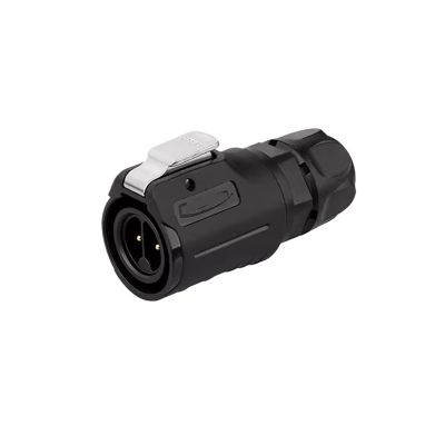 LP16 2-core aviation to board male and female LED lighting waterproof connector(Male plug)