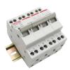 4P 40A 63A Dual Power Manual Transfer Interlock Circuit Breaker Din Rail Isolating Discounnecting Switch(63A) view 4