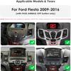 10.4 Inch HD Touchscreen Android 14 Stereo Car Radio Upgrade for Ford Fiesta 2009-2016 Wireless Apple Carplay | Android Auto 2G+32G WiFi GPS Navigation Bluetooth 5.0 FM,SWC,Car Tablet view 2