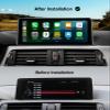10.25" Linux Car Stereo for BMW 3 Series F30 F31 F34 4 Series F32 F36 (2013-2016) NBT System - Wireless CarPlay Android Auto Head Unit, 1920x720 IPS Touch Screen, Retains Factory iDrive & OEM Radio view 2