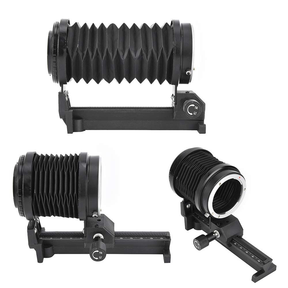 Tbest Macro Close Up Bellows Camera Extension Mount Tripod Adapter for NEX Aluminum Alloy Professional Photography Gear Accessory