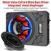 1600W 10" Slim Under Seat Subwoofers with Built-in Amp | LED Ambient Light, Deep Bass, Individual Controls (LPF/Gain/Bass Boost), High Output Distortion-Free Audio, Suitable for All Vehicle Models view 4