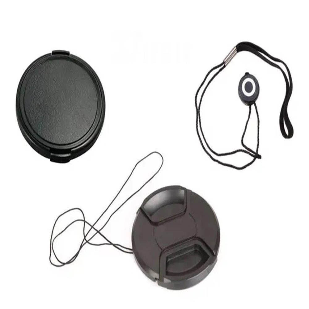 3 in1 37 39 40.5 43 46 49 52 55 58 62 67 72 77 82 86 mm Center Pinch snap on Cap Cover + Lens Front Cap Cover + Lens Cap line Excellent(39mm)