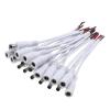 1/5/10 Pcs 5.5x2.1mm DC Male Female Power Plug Cable Wire Jack Adapter Connector for CCTV Single Color 3528 5050 LED Tape Light(5 Female White) view 1