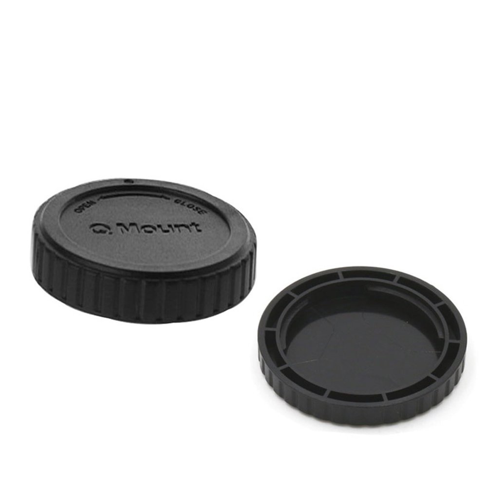 1pcs Camera Rear Lens Cap for Canon for Nikon So Pe Ol Mi M4/3 Pa Sa Le Fu Camera Mount Excellent(Q Mount)