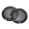 BGPHQLHOD 2PCS 3 inch 73MM Black Subwoofer Speaker Grill Mesh Enclosure Woofer Net Car Protective Cover DIY view 1