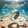 PAWPAWSEN Smart Ring for Women & Men - No Subscription Fee Fitness Tracker with Sleep Tracking, Heart Rate, SpO2 - IP68 Waterproof for iPhone Android - Activity Tracker (8) view 4