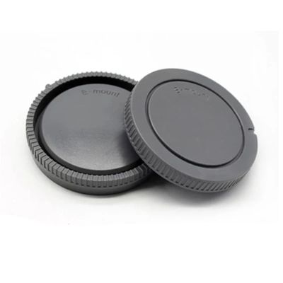 1pairs Camera Body Cap + Rear Lens Cap for Sony for NEX-3 E-Mount Excellent