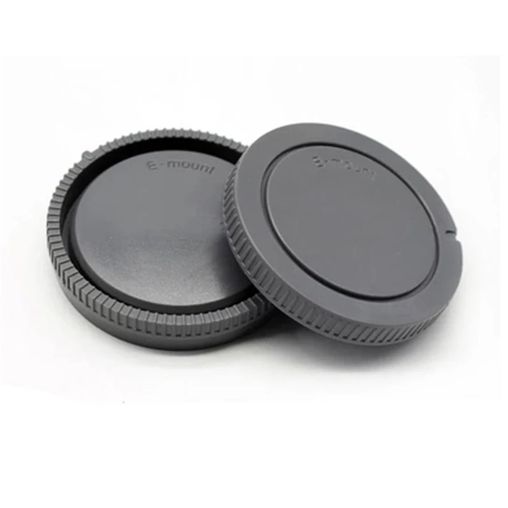 1pairs Camera Body Cap + Rear Lens Cap for Sony for NEX-3 E-Mount Excellent