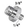 1pcs Camera Accessories 1/4" Male to 3/8" Male Threaded Metal Screw Adapter for Camera Tripod Stand DSLR SLR Accessories Excellent view 2