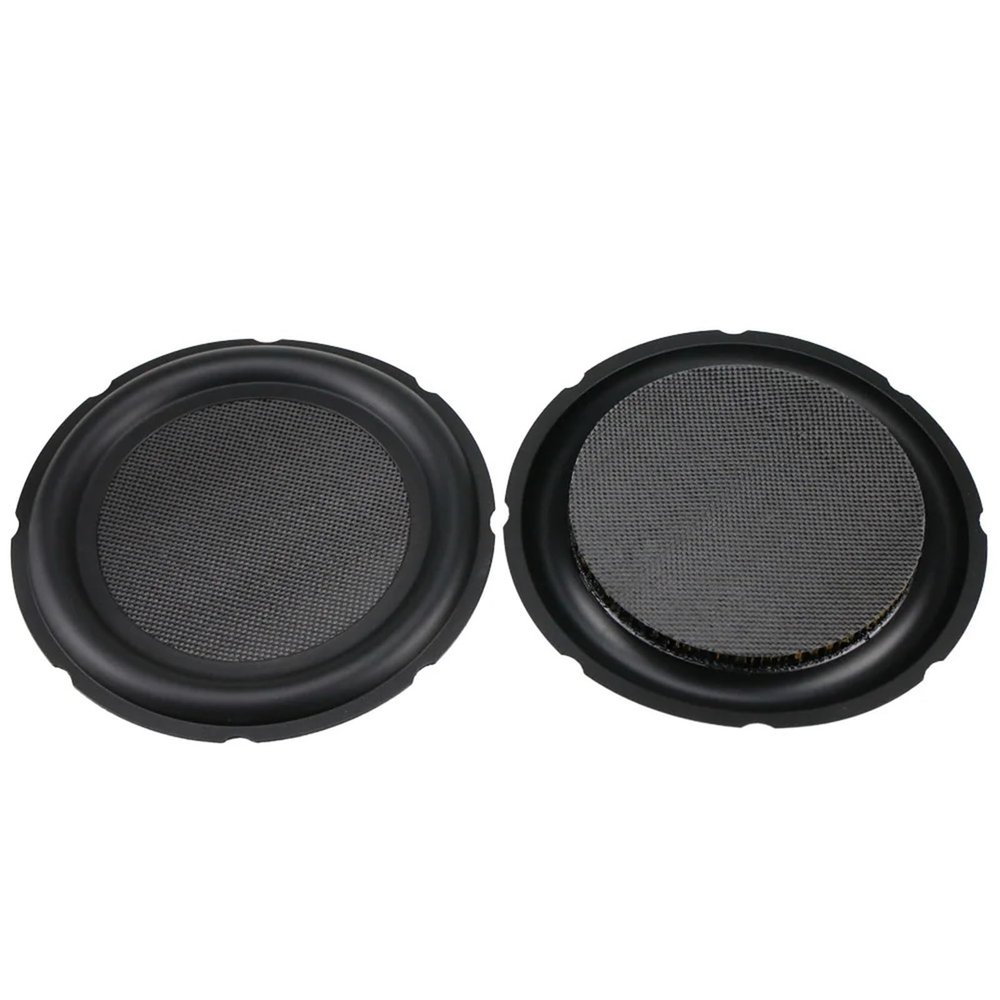 BGPHQLHOD 8 INCH 10 Inch Honeycomb Bass Radiator Passive Speaker Rubber Vibration Membrane for 8" 10 Inch Speaker Auxiliary Bass(2pcs,10 inch)