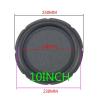 BGPHQLHOD 8 INCH 10 Inch Honeycomb Bass Radiator Passive Speaker Rubber Vibration Membrane for 8" 10 Inch Speaker Auxiliary Bass(2pcs,10 inch) view 3