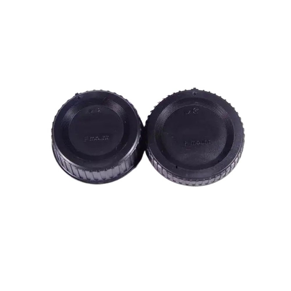 1 Pairs Camera Body Cap + Rear Lens-Cap for Nikon F-Mount SLR/DSLR Camera Excellent