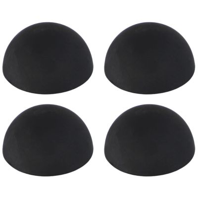 Adhesive Silicone Pads 0.78in Hemisphere Feet, 4-Pack, Audio Isolation | Record Player Turntable Anti-Vibration Pads for Electronics Music Equipment HiFi Stereo Home Studio Noise Reduction