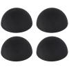 Adhesive Silicone Pads  0.78in Hemisphere Feet, 4-Pack, Audio Isolation | Record Player Turntable Anti-Vibration Pads for Electronics Music Equipment HiFi Stereo Home Studio Noise Reduction view 1