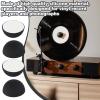 Adhesive Silicone Pads  0.78in Hemisphere Feet, 4-Pack, Audio Isolation | Record Player Turntable Anti-Vibration Pads for Electronics Music Equipment HiFi Stereo Home Studio Noise Reduction view 3