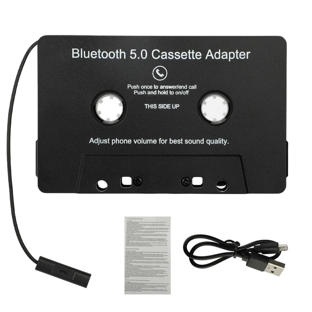 Audio Cassette Adapter Hands-Free Call