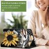 Case for 10.2" Kindle Scribe (2024/2022 Release) Lightweight PU Leather Slim Folio Adjustable Multi-Angle Smart Shell Cover with Auto Wake/Sleep for 10.2" Kindle Scribe E-Reader,Sunflowers Shark Flag view 4