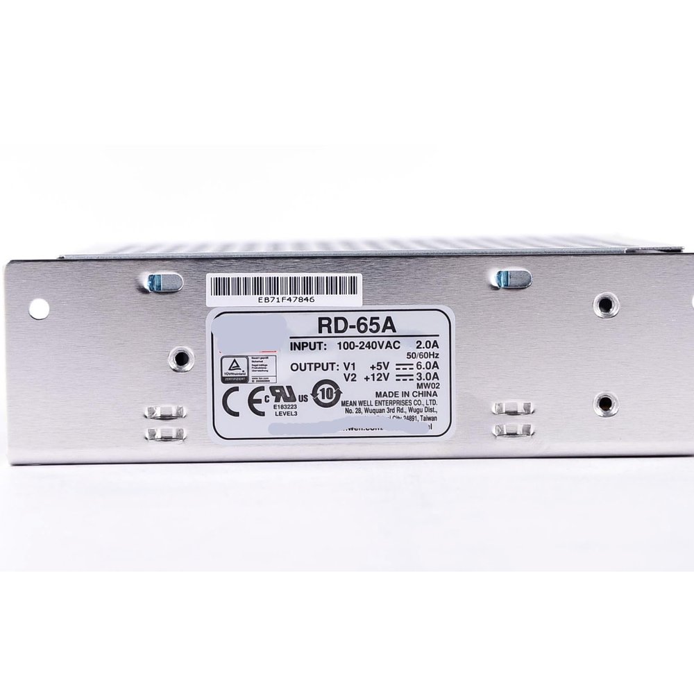 SMPS RD-65A Enclosed Type 65W 5V 12V Dual Output Ac to Dc Switching Power Supply 1Pcs