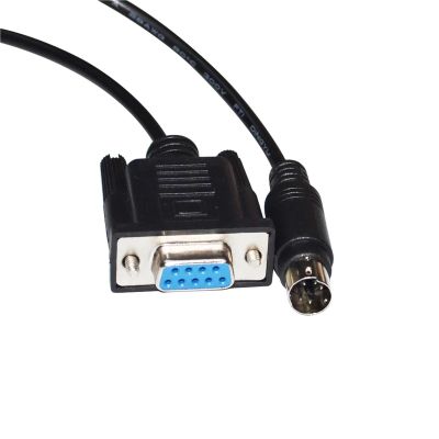 ZGTUYEAJ Industrial FT232RL USB to MINI DIN 4 PIN MD4 Adapter RS232 Serial Communication Cable for Takahashi Connection to PC(8M,DB9-MINI DIN)