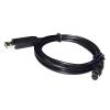ZGTUYEAJ Industrial FT232RL USB to MINI DIN 4 PIN MD4 Adapter RS232 Serial Communication Cable for Takahashi Connection to PC(8M,DB9-MINI DIN) view 3