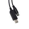 ZGTUYEAJ Industrial FT232RL USB to MINI DIN 4 PIN MD4 Adapter RS232 Serial Communication Cable for Takahashi Connection to PC(8M,DB9-MINI DIN) view 4
