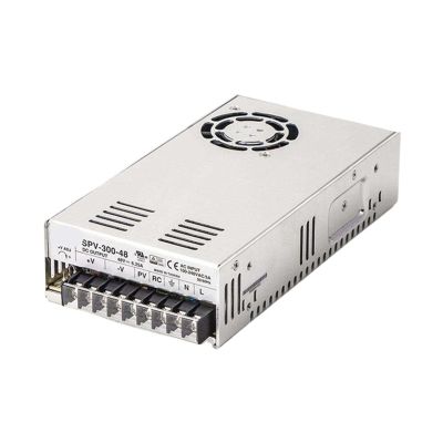 SPV-300-48 Adjustable Output Built-in-Fan 48V 6.25A 300W AC-DC Power Supply 1Pcs
