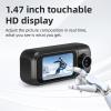 4K Thumb Camera, Upgraded 180 Lens Rotation, 170 Wide Angle Wearable Pocket Cam with Magnetic Lanyard for Travel, Pet Walking Cycling, Diving, Skiing (Black4K,128G) view 2