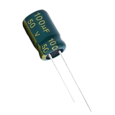 20pcs/lot 50V100UF 50V 100UF 8 * 12MM Low Impedance High Frequency Aluminum Electrolytic Capacitor