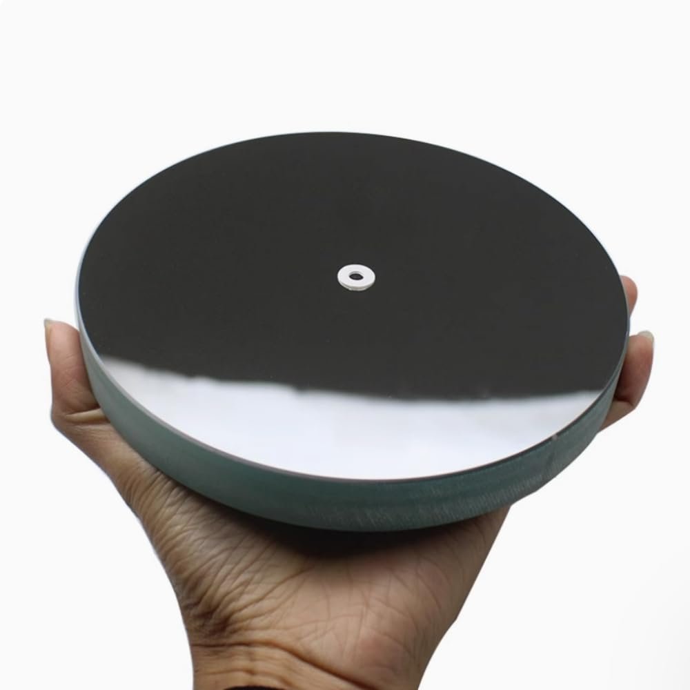 1pc D150F750 Parabolic Newton Reflector Primary Mirror & 35mm Secondary Mirror - High Precision DIY Telescope Accessory(D150F750 parabolic Main Mirror)