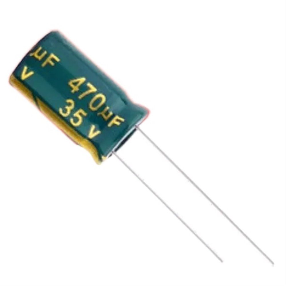 10pcs 35V470UF 35V 470UF 8 * 16 10 * 13 10 * 17MM HIGT Quality Low Impedance high Frequency Aluminum electrolytic Capacitor(8x16MM)
