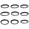 37-46 43-52 43-55 43-58 46-52 46-55 46-58 49-55 49-58 49-62mm Metal Step Up Rings Lens Adapter Filter Set Excellent(43-52mm) view 1