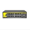8/16-port 48V POE Switch 2 uplink 10/100Mbps 802.3af/at(16 Ports POE) view 1