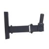 Bassadoro PA Speaker Wall Mount Bracket 35mm Mounting Hole Telescopic Length Adjustable for Schools Office KTV view 1