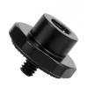 Compatible for 1/4" to 3/8" Male-Female Thread Screw Adapter - 1/4-1/4 & 3/8-3/8 Converter for Camera, Flash, Tripod & Light Stand(3 8 Female to Male) view 2