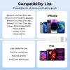 2 Packs for iPhone Headphones Wired Earbuds/Earphones Nosie Reduction Built-in Microphone & Volume Control Headsets Compatible with iPhone 14/13/12/11/XR/XS/X/8/7/SE/Pro/Pro Max view 4
