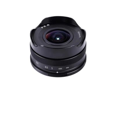Compatible for Sony E XF M43 EOS M Mount 10mm F5.6 APS-C Fisheye Manual Focus Lens for Mirrorless Cameras(EOS M)