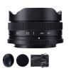 Compatible for Sony E XF M43 EOS M Mount 10mm F5.6 APS-C Fisheye Manual Focus Lens for Mirrorless Cameras(EOS M) view 2