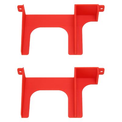 2.5in Hard Drive Bracket for SCPH 30000 50000 Console, HDD SSD 3D Printed Bracket, ABS Material Mounting Kit for Game Console, Secure Fit for SATA IDE Drives with Easy Installation (Red)